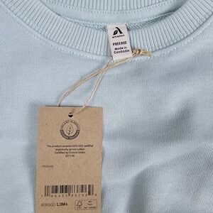 Amazon Unisex Baby Crewneck Sweatshirt Light Blue Preemie